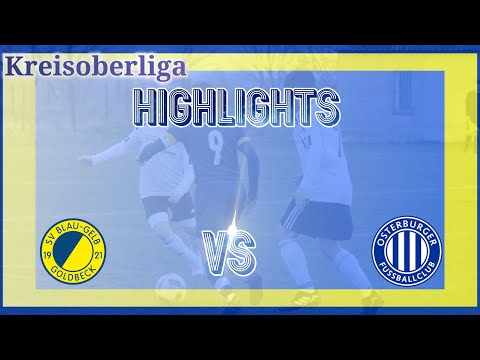 15.Spieltag KOL Altmark Ost 23/24 -Blau-Gelb Goldbeck vs. Osterburger FC II