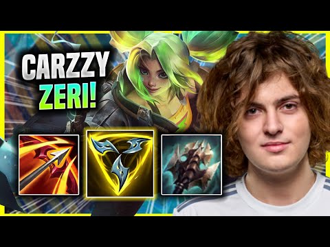 CARZZY IS A BEAST WITH ZERI! - MAD Carzzy Plays Zeri ADC vs Aphelios! | Season 2022