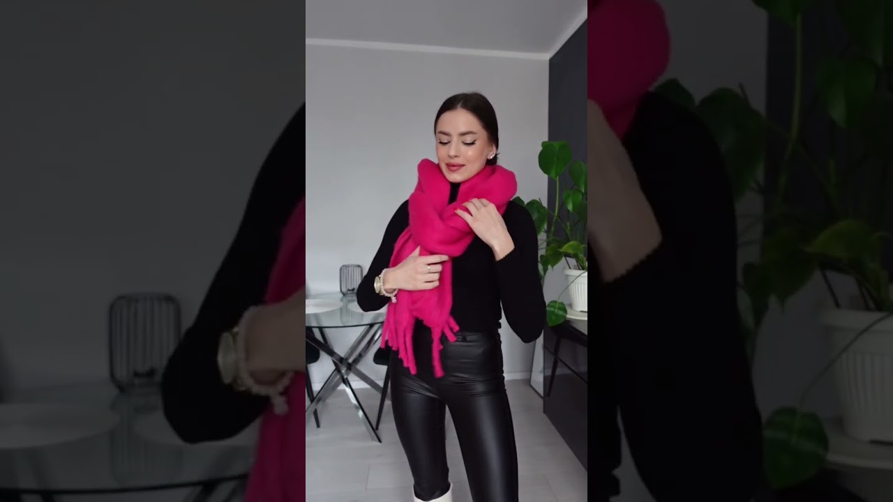 SCARF HACK 😍 JAK WIĄZAĆ SZALIK