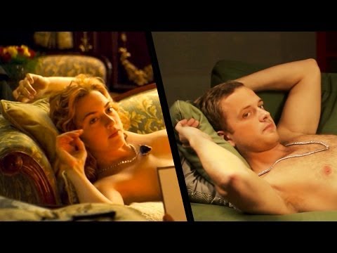 映画の中の女性の役割が男性によって演じられていたら (If Women's Roles In Movies Were Played By Men)