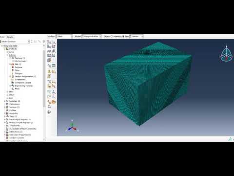 ABAQUS- Impact Analysis (composite wing)