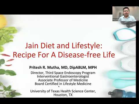 Dr. Pritesh Mutha: Jain Diet and Lifestyle — Recipe for Disease-free Life