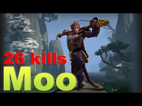 Moo Monkey King 7.03 26 kills pro Gameplay | Highlights — Dota 2