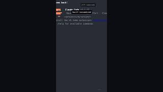Your First Claude Code Session #shorts