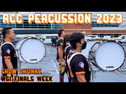 WGI Finals 2023: RCC 2023 Drumline - RCC Bass Subs