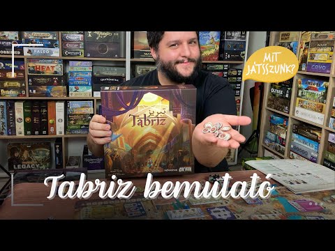 Csereskedelem - Tabriz Társasjáték Bemutató - Mit Játsszunk?