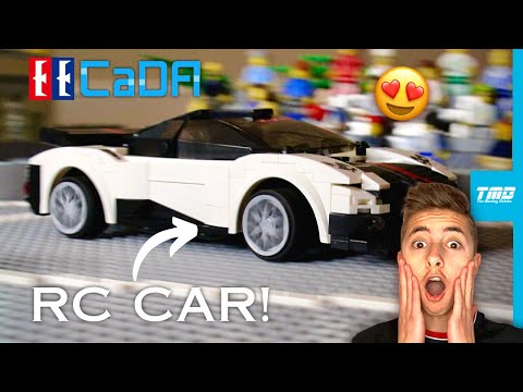 Remote Controlled Car on Baku City Circuit! | CADA Bricks