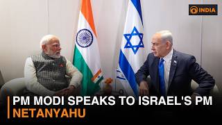 PM Modi Speaks to Israel's PM Netanyahu & more updates | DD India Newshour | 9 PM IST