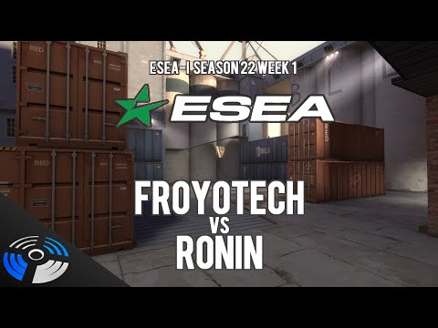 (2016) ESEA-Invite TF2 6v6 Season 22 Week 1: froyotech vs. RONIN