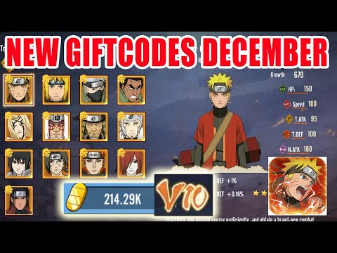 Nindo Endless Hero New Giftcodes December - Naruto RPG Android Free V10 & SS Ninja