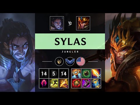 Sylas Jungle vs Jarvan IV - NA Diamond Patch 25.12