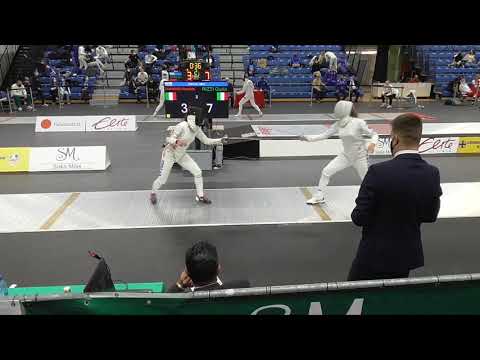 2022 80 T64 18 F E Individual Tallinn EST WC GREEN Rizzi ITA vs Fiamingo ITA