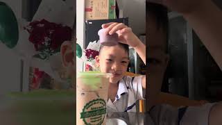 Good boy quảng cáo trà sữa Mon nguyễn @baby 