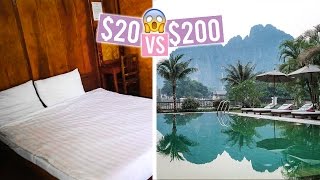 $20 Hotel Room Vs. $200 Hotel Room in South East Asia