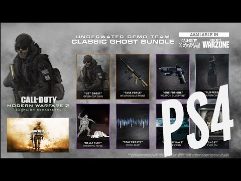 Call of Duty: Modern Warfare UDT Classic Ghost Bundle Contents Revealed