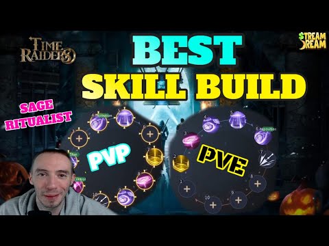 BEST Skill Builds For Sage Ritualist PVP & PVE Time Raiders