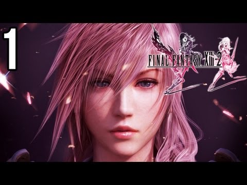 ★ Final Fantasy XIII-2 English Walkthrough - Part 1 - Episode 1 -  Lightning, Noel, Caius and Chaos Bahamut!