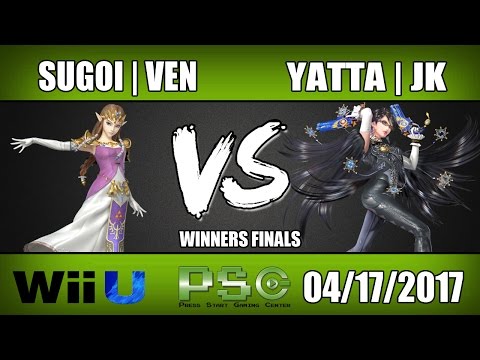 Sugoi | Ven (Zelda) vs Yatta | JK (Bayonetta) - Wii U Winners Finals S4M