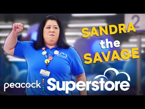 Sandra being the ULTIMATE SAVAGE for 10 minutes straight - Superstore