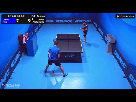 09:30 Oleksii Mitla - Dmytro Alieksieienko 03.10.2023 TT Euro.Cup Master. TABLE 4