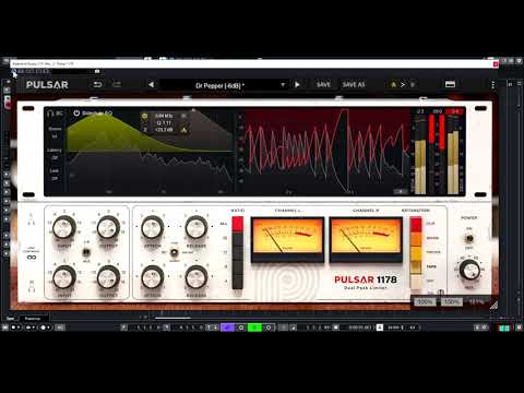 Pulsar Audio - 1178 Compressor EQ / Full Sound Rewiev / Drum Test Addictive Drums 2