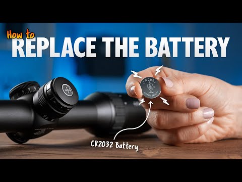 How to Replace the Battery in a Hawke Riflescope