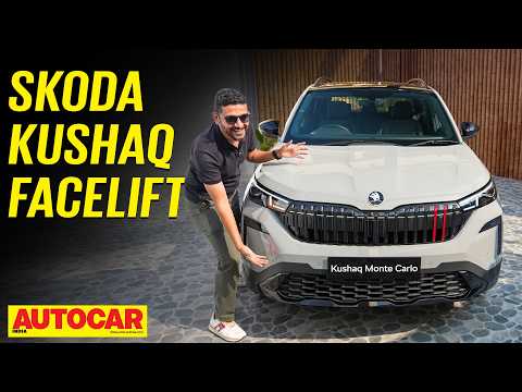 2026 Skoda Kushaq facelift walkaround - What's changed? | First Look | Autocar India