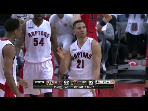 Greivis Vasquez Drains The Clutch 3 Pointer For The Tie
