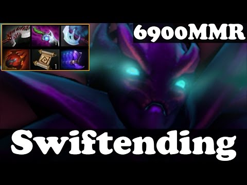Dota 2 - Swiftending 6900 MMR Plays Spectre vol 3 - Ranked Match Gameplay