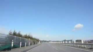preview picture of video 'Tōhoku Expressway Road【東北自動車道下り（郡山ICー福島飯坂）】'