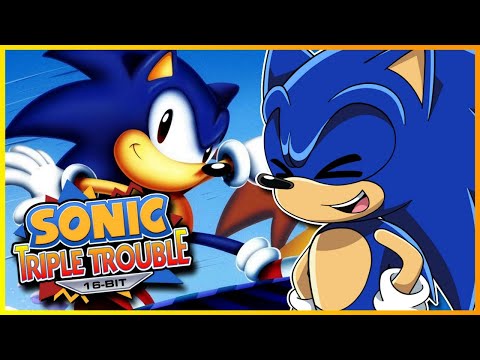 SONIC SUPERSTARS IN 16-BIT! Sonic Plays Sonic the Hedgehog Triple Trouble