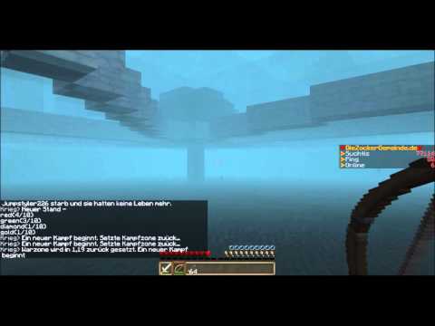 PVP Event #1 [Minecraft] [Deutsch/HD] [Zockergemeinde] - Mögen die Käpfe beginnen
