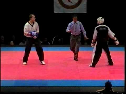 Joey Greenhalgh vs Greg Betlach 2006 Diamond Nationals Karate Tournament