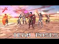 Super Smash Bros Ultimate Team Victory Poses
