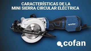 Mini sierra circular eléctrica, Tamaño Ø115mm para Cortar Madera,  plásticos y metal blando