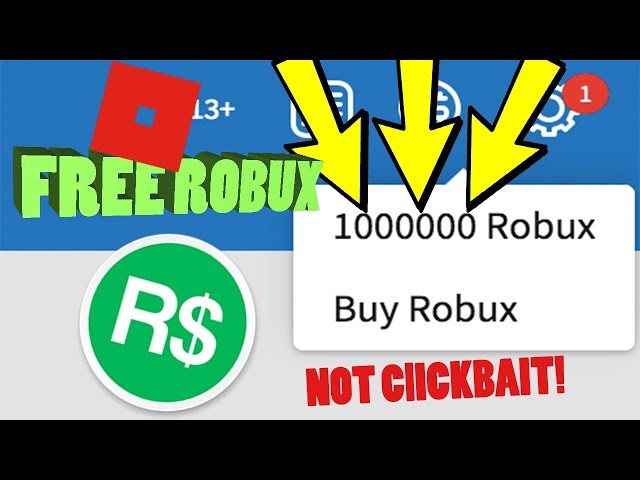 How To Get Free Robux Not Clickbait 2018