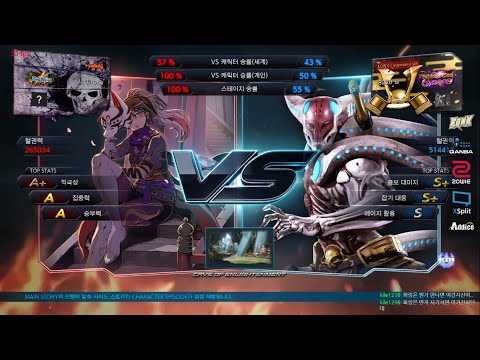 yodeng (kunimitsu) VS eyemusician (yoshimitsu) - Tekken 7 Season 4