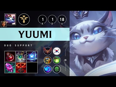 Yuumi Support vs Alistar - KR Grandmaster Patch 25.15