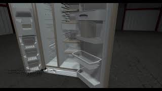 Refrigerator Shelf Removal