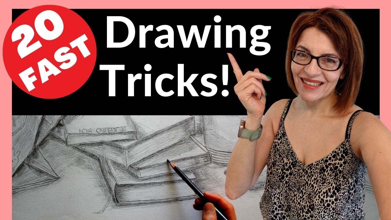 20 FAST Tricks to Transform your Drawing Skills!