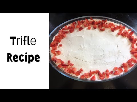 Easy trifle recipe | Tasnim R
