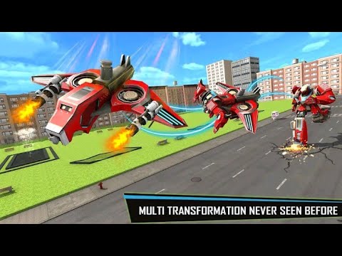 Drone robot car game \ Robot transforming game \ new robot game for Android \ gaming video
