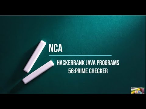 56prime Checker Hackerrank Java Solutions