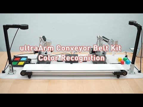 ultraArm P340 | Discover How the Conveyor Belt Kit Delivers Precise Color Recognition