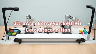 ultraArm P340 | Discover How the Conveyor Belt Kit Delivers Precise Color Recognition