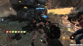 Black Ops 2 "BURIED" Zombies - RICHTOFEN "End Game" Easter Egg Complete! Richtofen Defeats Maxis!