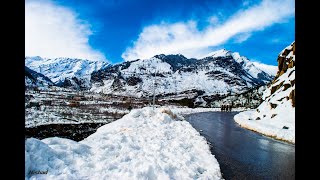 preview picture of video 'Delhi To Manali Road Trip | March 2017 | Snowfall'