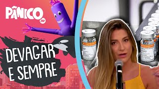 Kallyna Sabino fala sobre avanços da CoronaVac e passos de tartaruga da vacina russa no Brasil