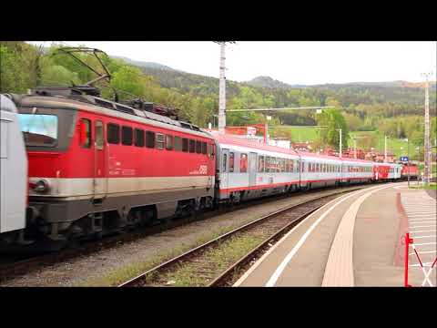 IC 611/601 in Leoben Hbf mit ÖBB 1142