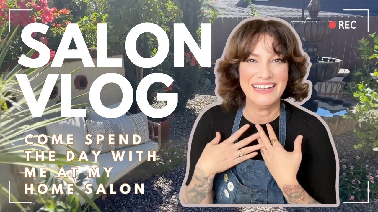 A Day in My Life as a Home Salon Hair Stylist! | Balancing Clients, Family, and a Dodger game